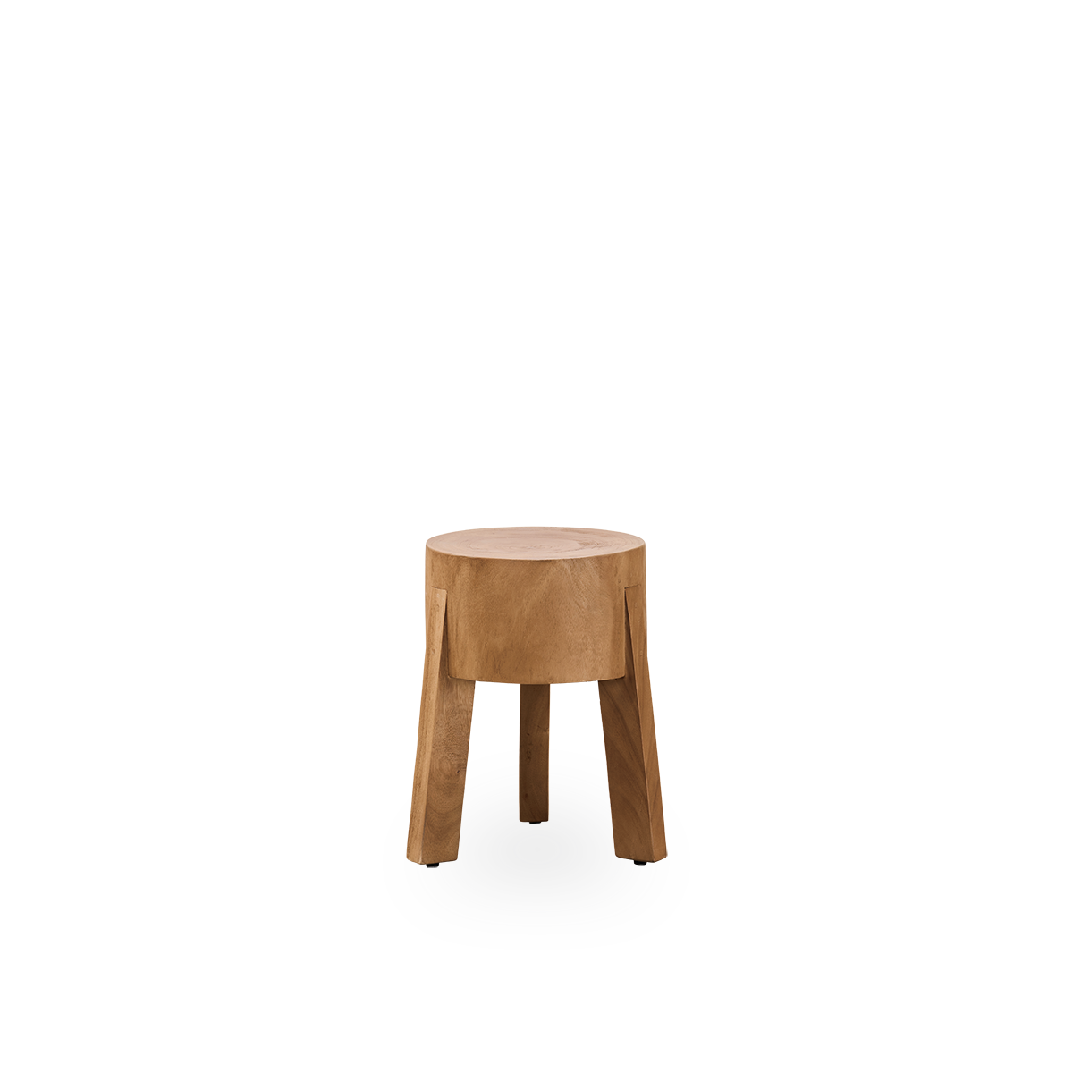 Sika・Design シカ・デザイン　スツール Roger ロジャースツール Round rustic teak stool | Roger Stool