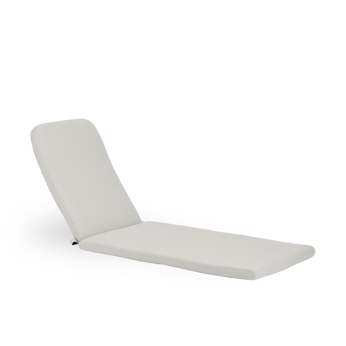 Image of Seat- and back cushion | Daisy Exterior Sunbed presented with white fabric