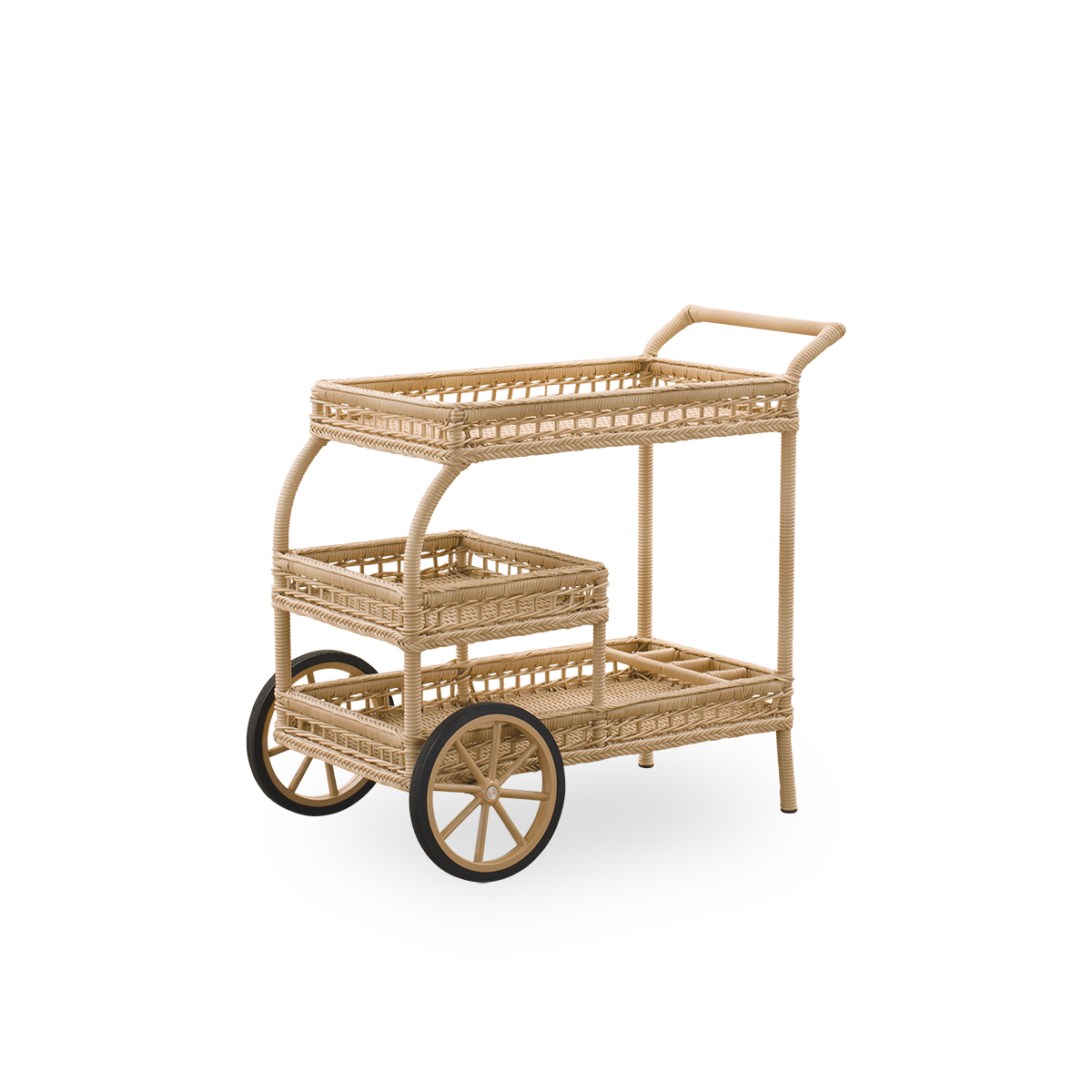 Garden & Outdoor Furniture | Outdoor bar cart with wheels | James