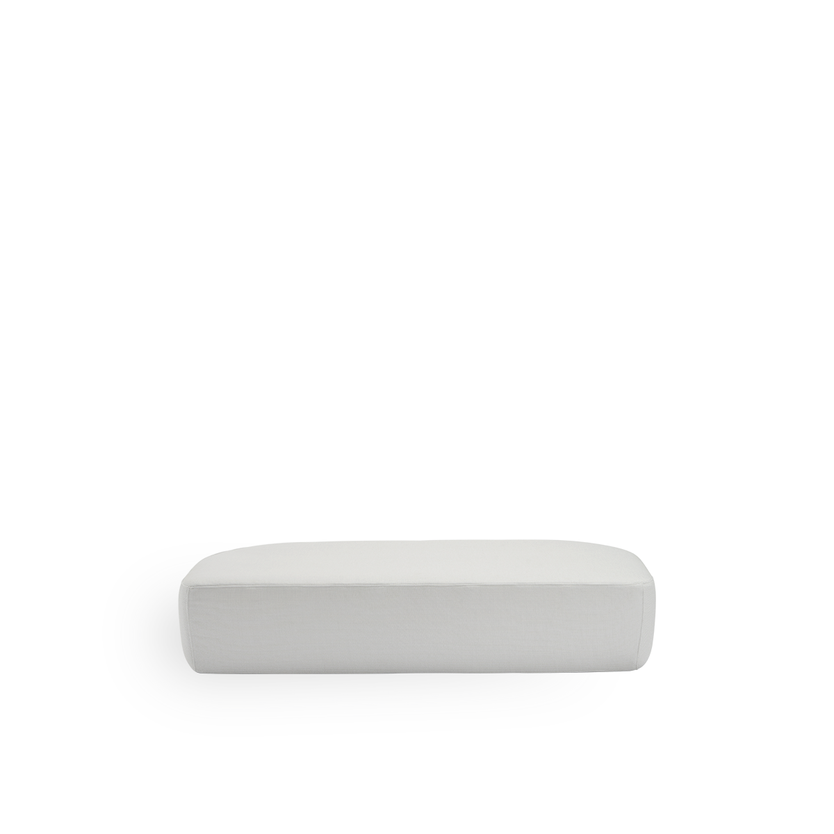 Image of Seat cushion | Charlottenborg Exterior 2-Seater Sofa presented with white fabric