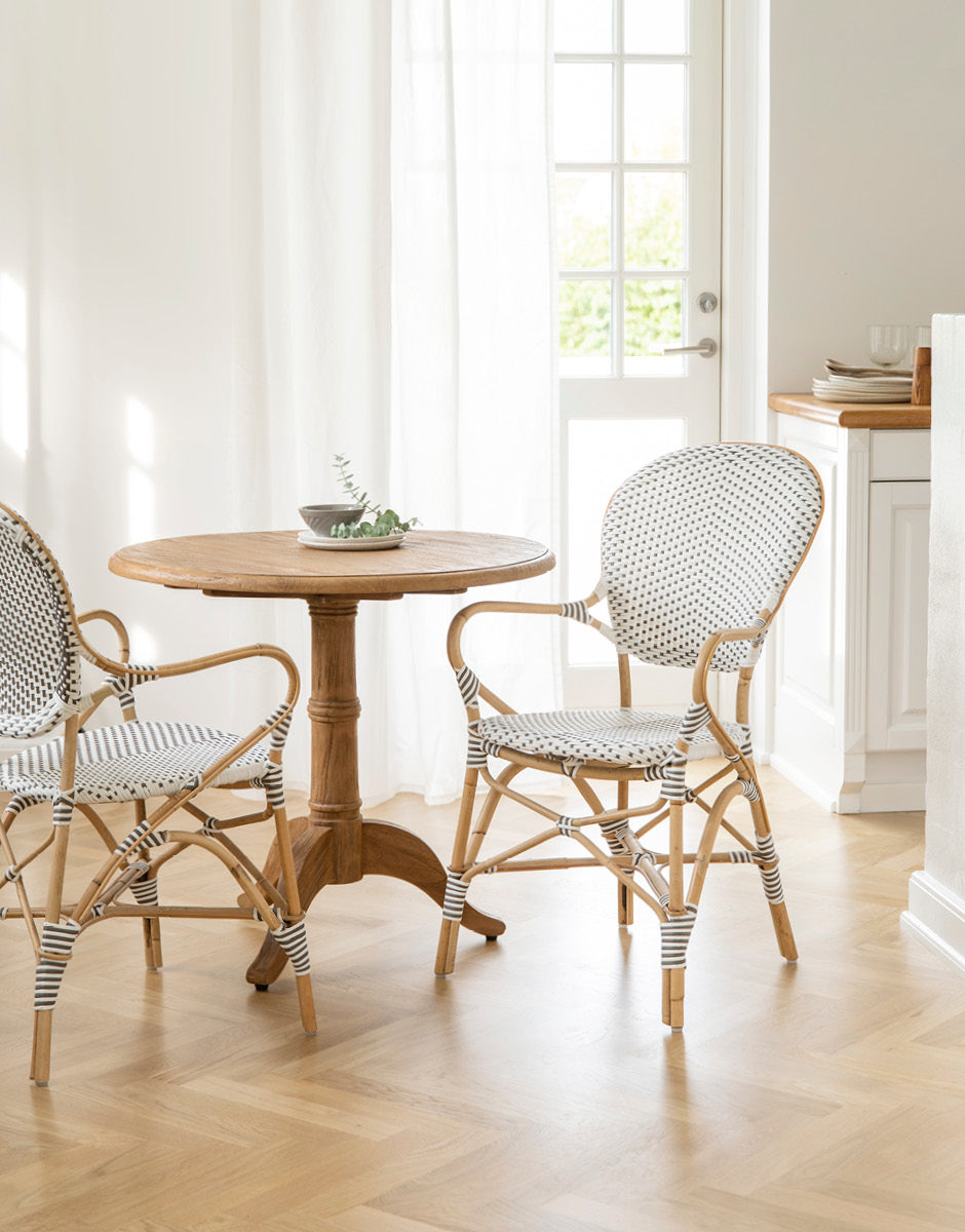 Sika-Design's Affäire Collection — an indoor rattan collection with distinctive woven patterns