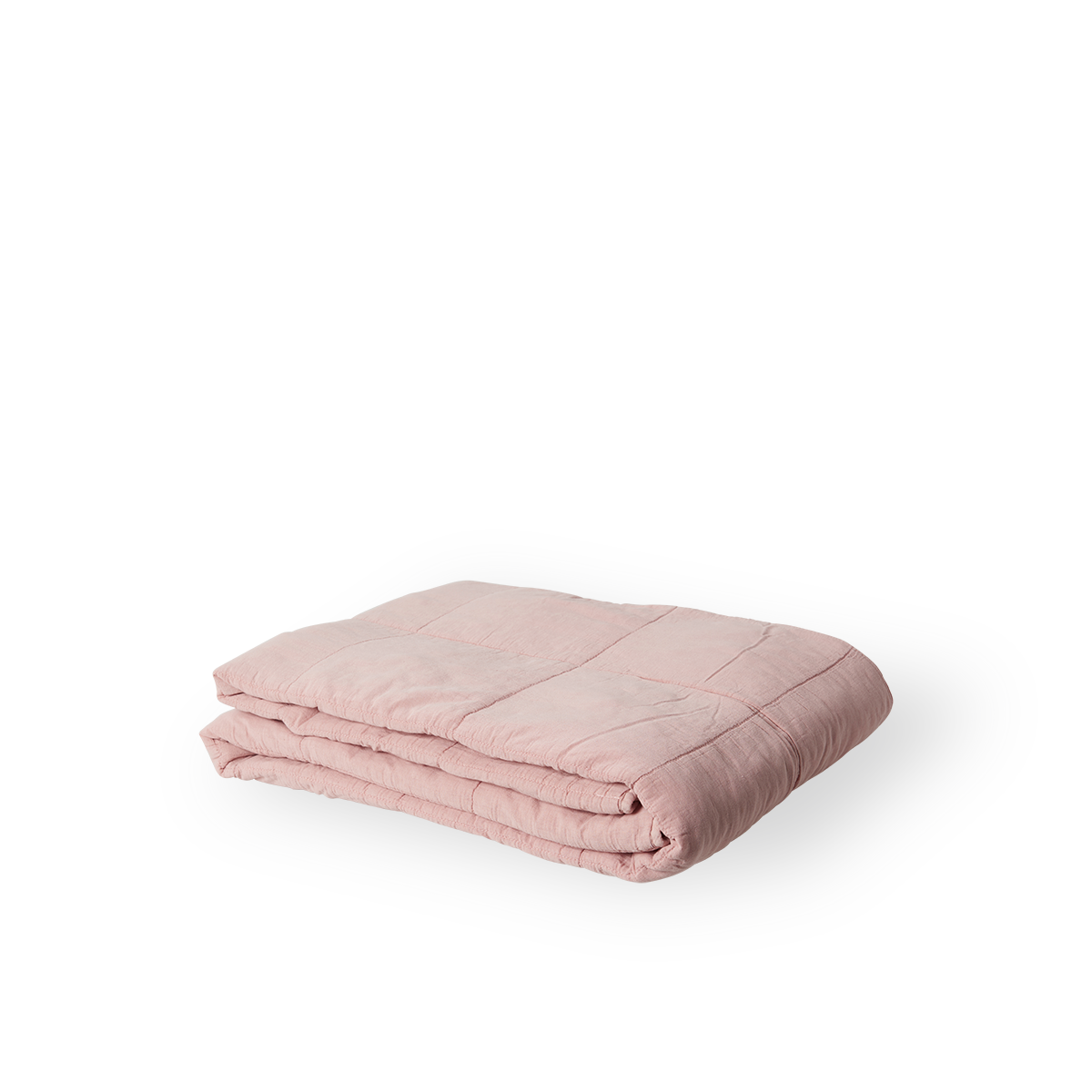This is an image of CTE014SP plaid throw in soft pink.