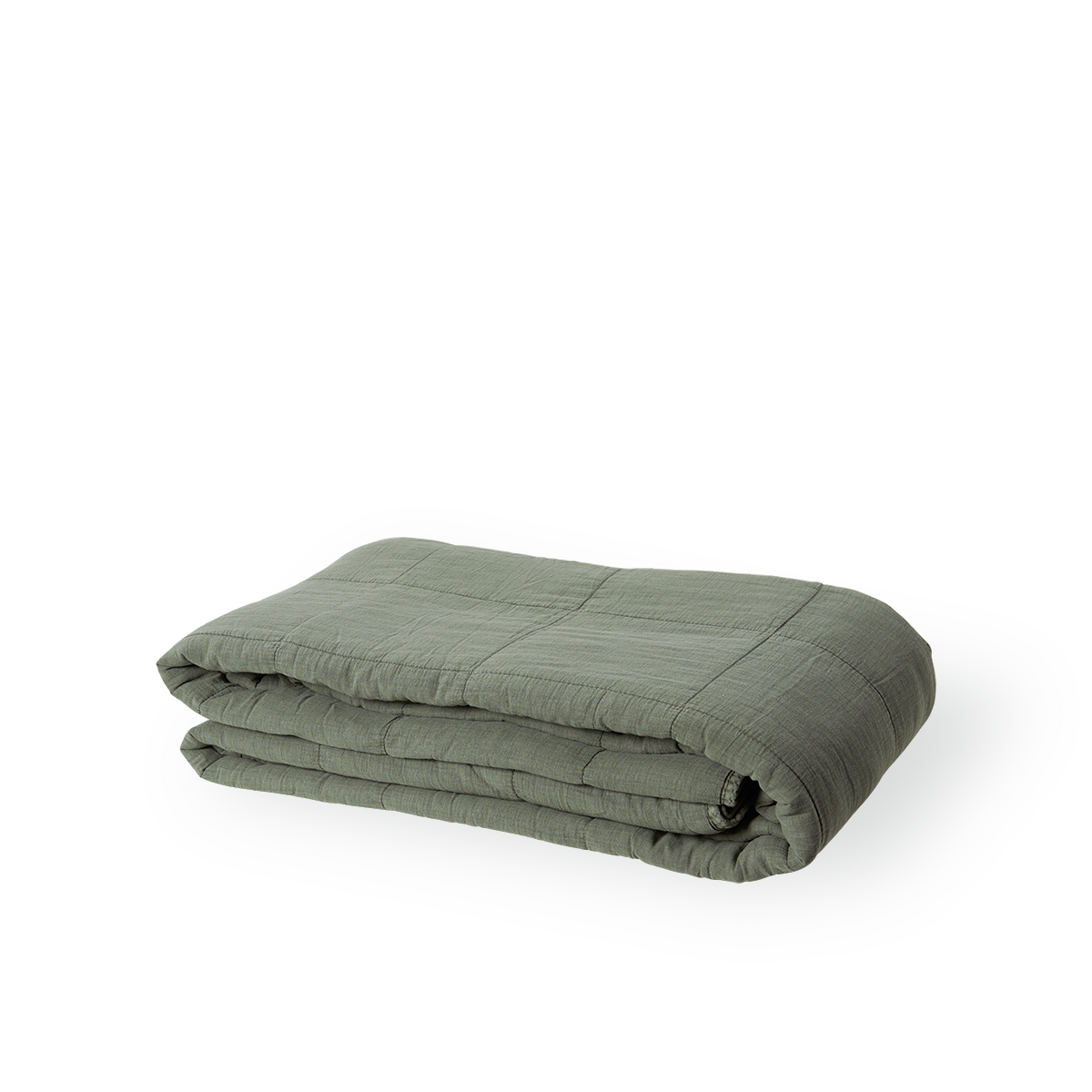 This is an image of CTE020DF bedcover in dark forest.