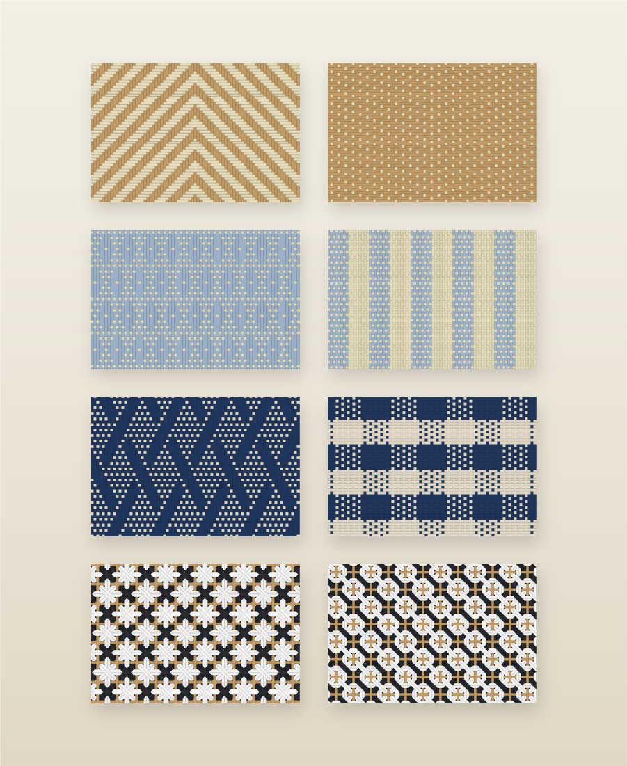 Custom Weave Styles tile linking to the Custom Weave Styles section