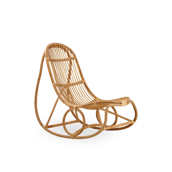 【 Soleil 】Sika Designのナニー ラタンロッキングチェア ND-15-