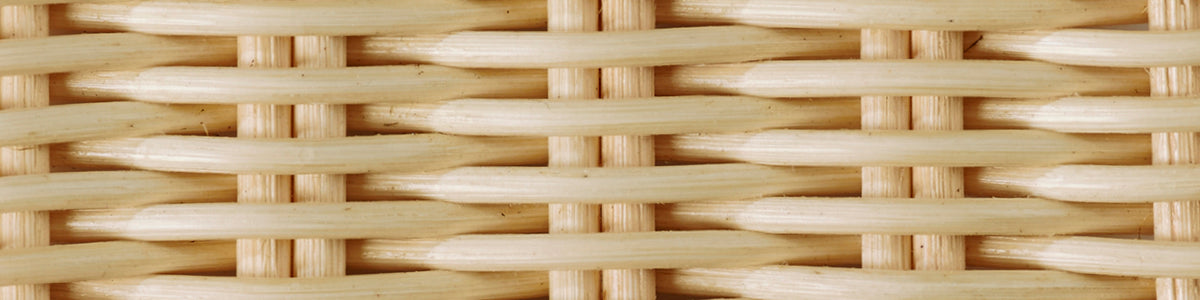 Natural core weave Rattan frame — custom color sample for Sika-Design furniture