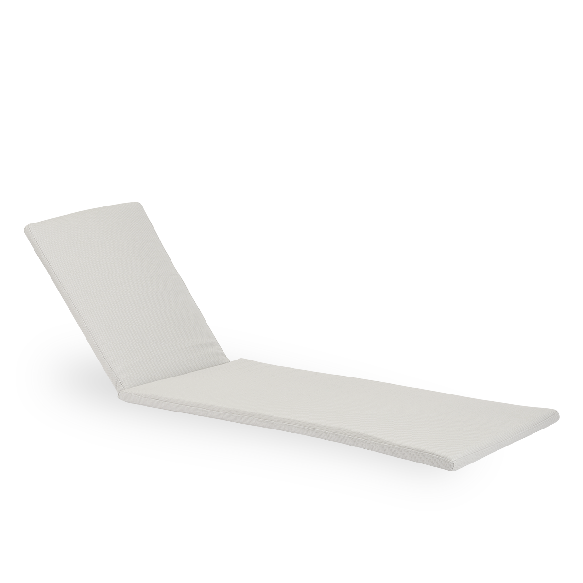 Image of Seat- and back cushion | Josephine Exterior Sunbed presented with white fabric