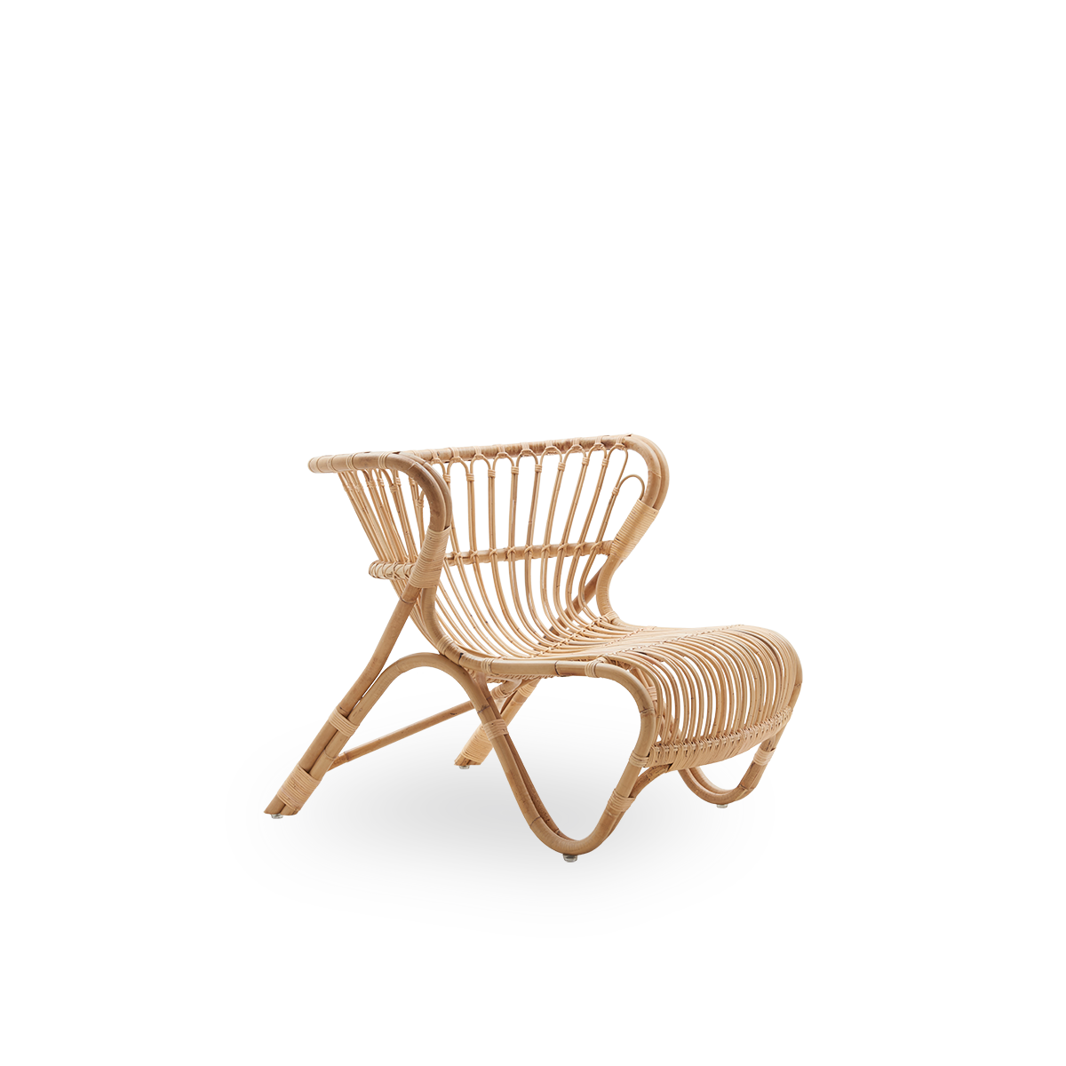 Rattan wicker chair | Viggo Boesen | Fox Lounge Chair