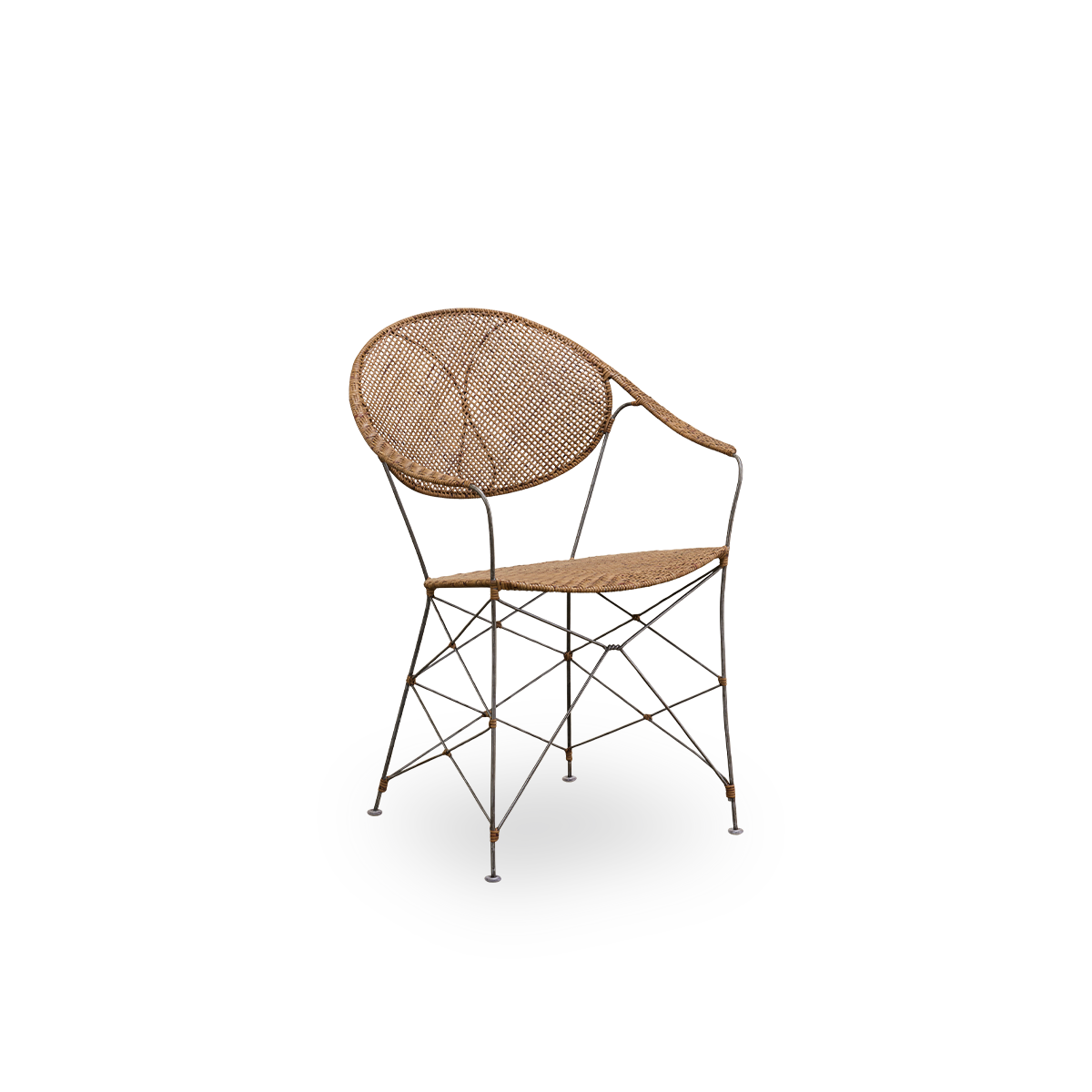 Rattan wicker chair | Yuzuru Yamakawa | Funky Dining Chair