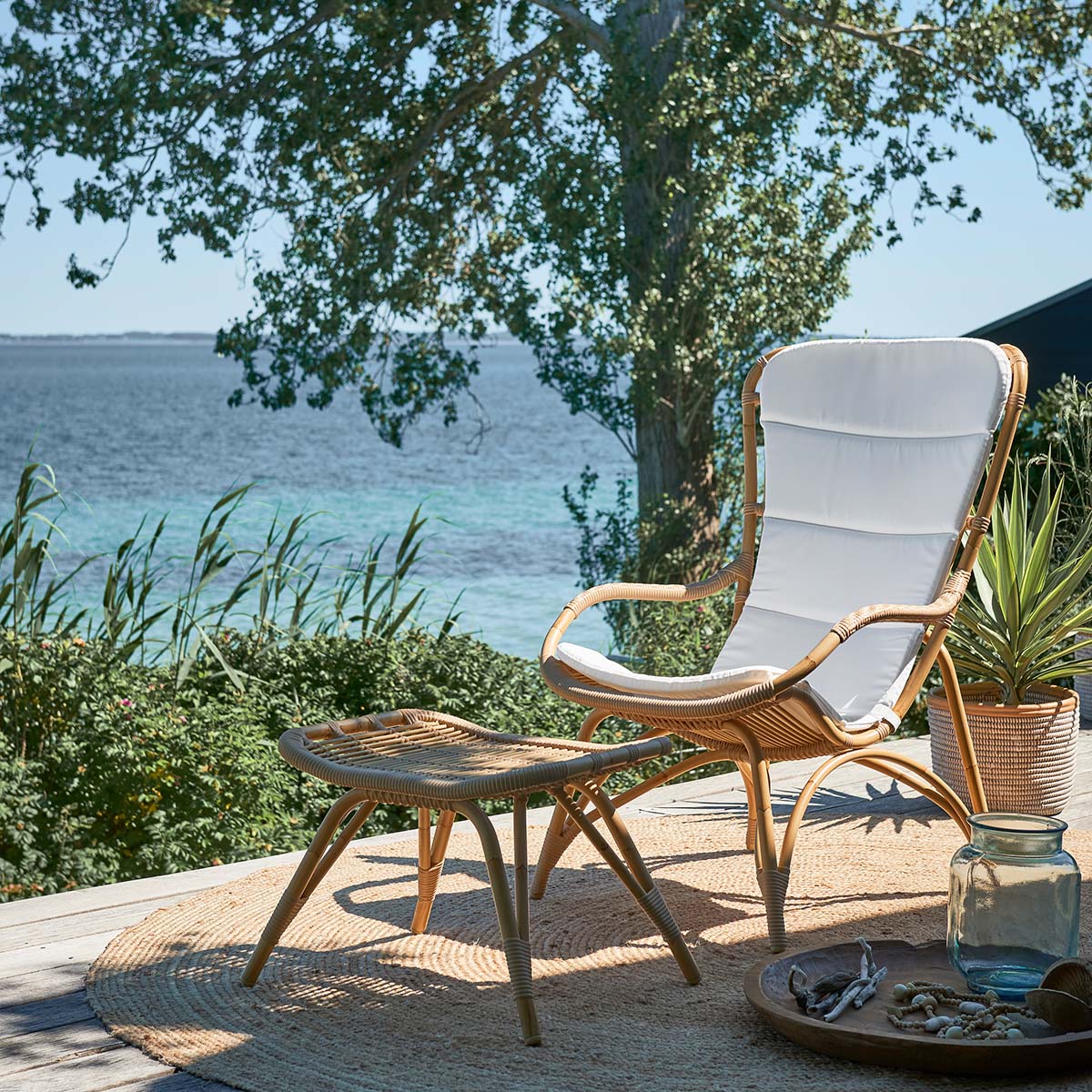 Seat- and back cushion | Monet Exterior Lounge Chair