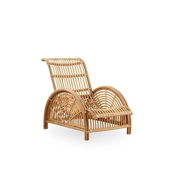 Rattan wicker chair Arne Jacobsen Paris Lounge Chair Sika