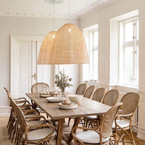 Extra large rattan lamp shade outlet