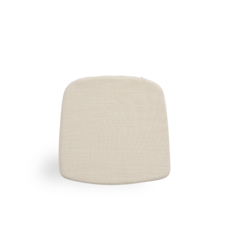 Image of Seat cushion | Piano & Monique presented with beige fabric