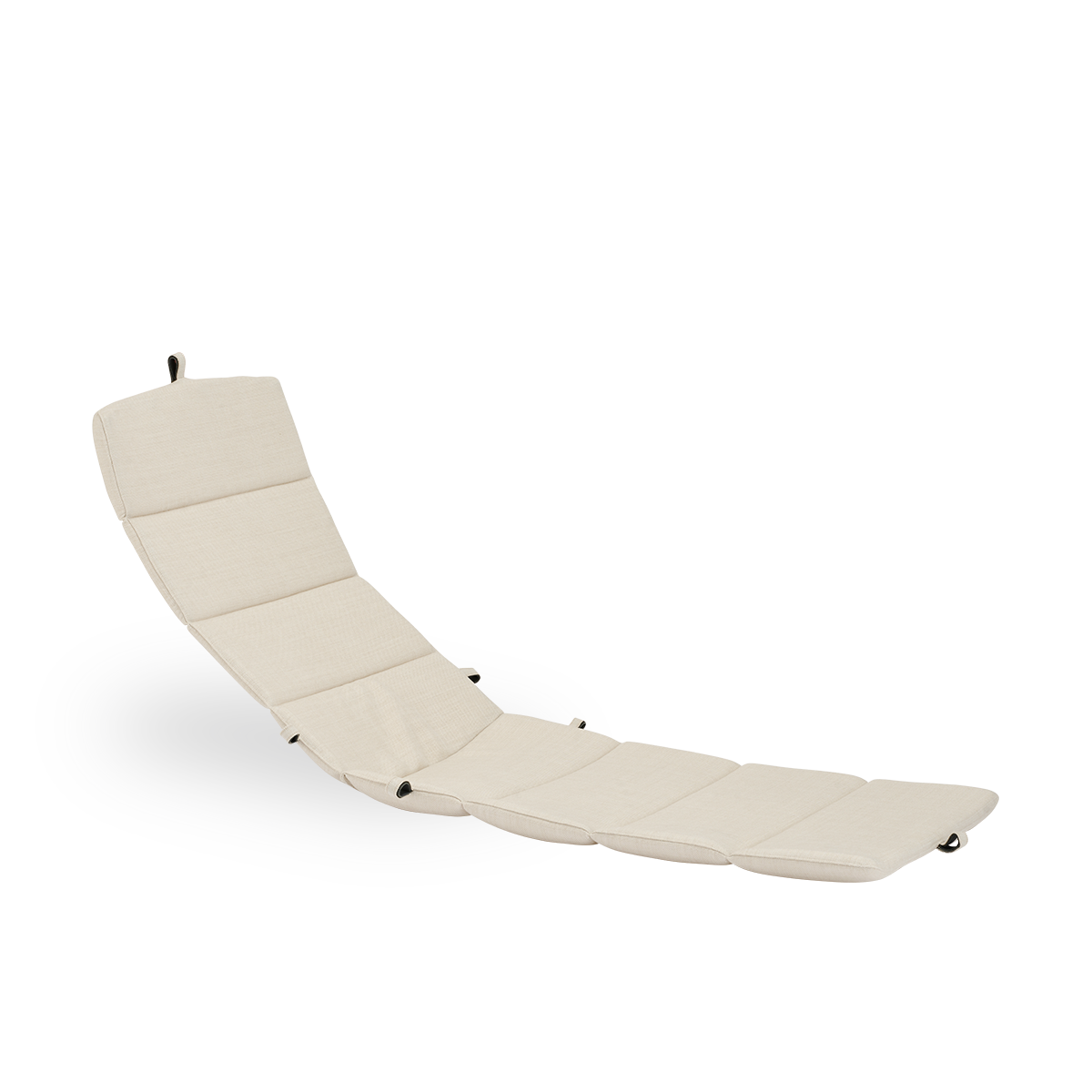 Image of Seat- and back cushion | Michelangelo Daybed presented with beige fabric