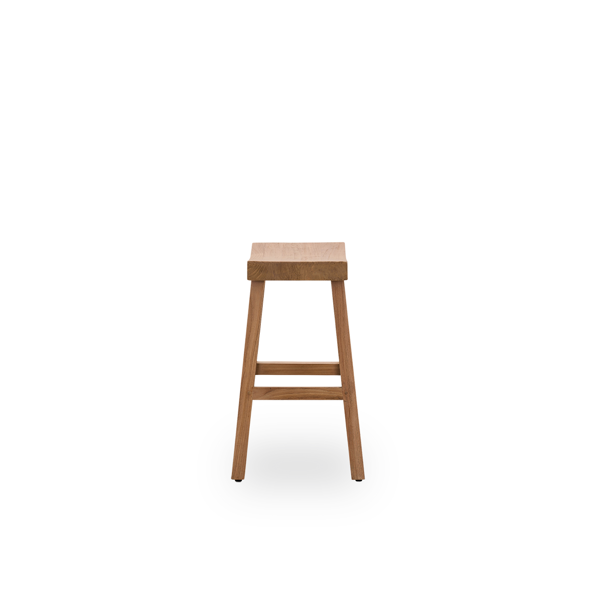 Counter stool in rustic teak | Charles Teak Counter Stool Counter stool in rustic teak | Charles Teak Counter Stool