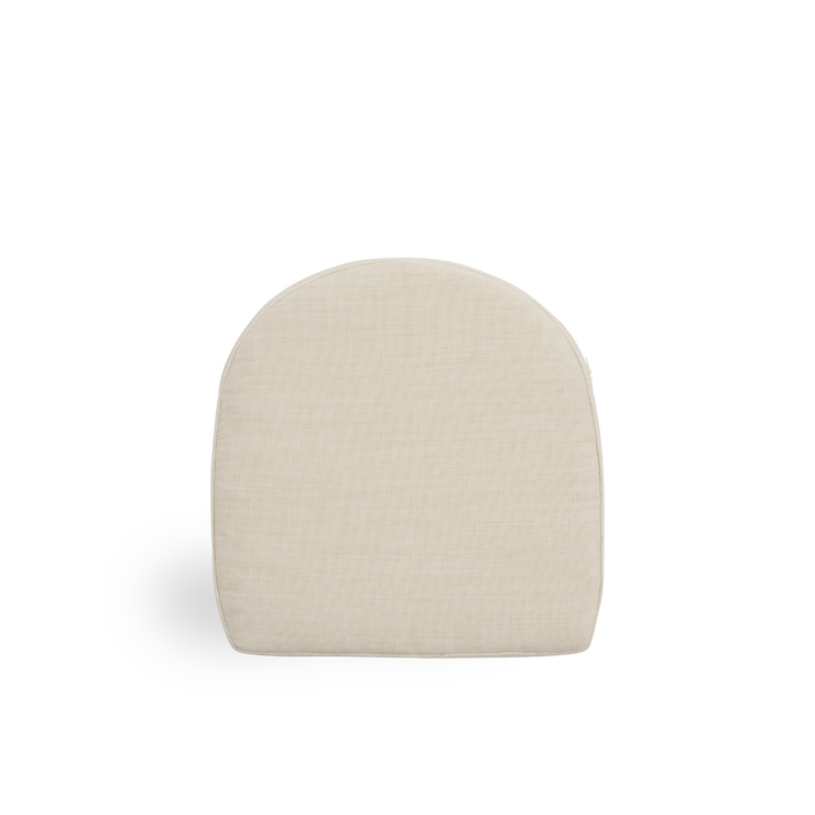 Image of Seat cushion | Classic Chair presented with beige fabric