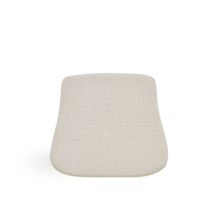 Image of Seat cushion | Monet presented with beige fabric