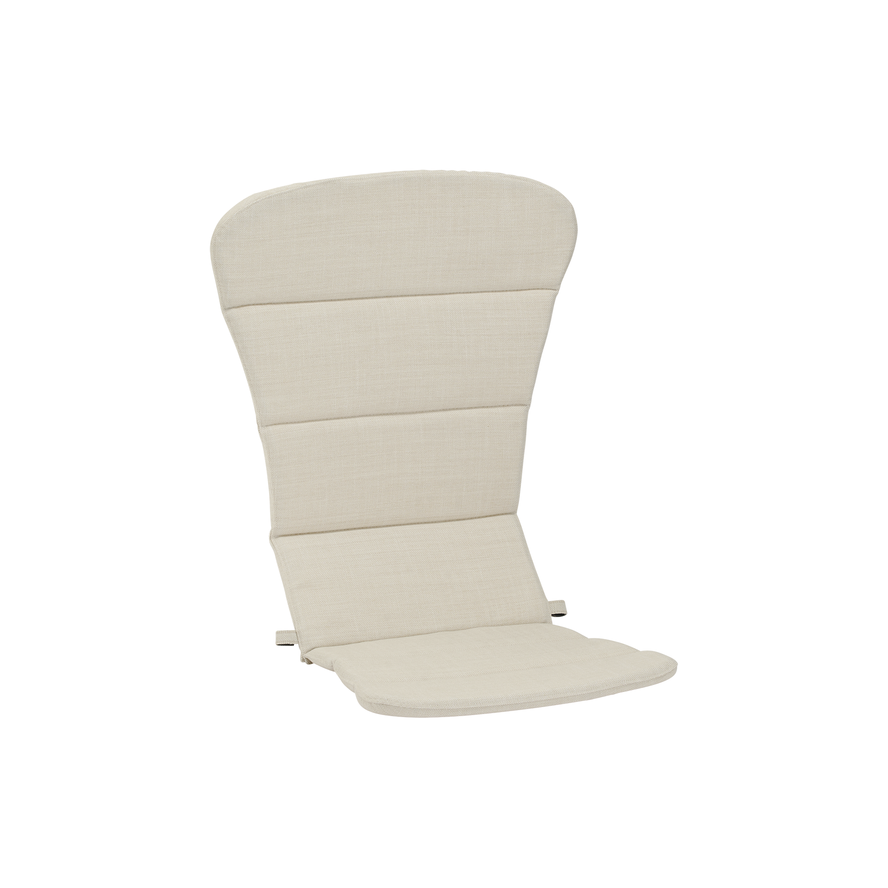 Image of Seat- and back cushion | Monet Exterior Lounge Chair presented with white fabric