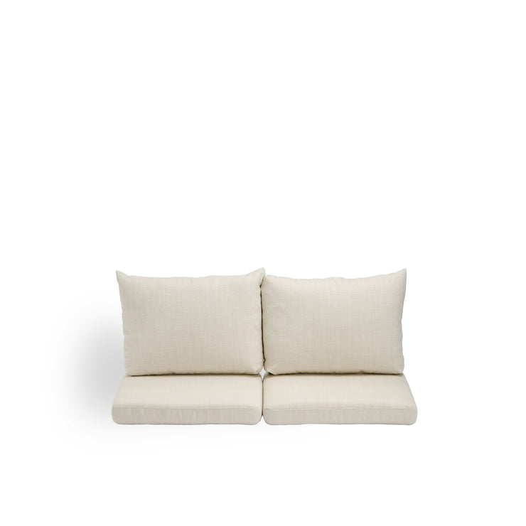 Image of Seat- and back cushions | Donatello 2-seater Sofa presented with beige fabric