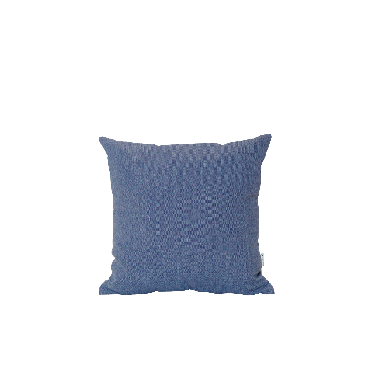 This is an image of pillow 50X50 EYA615 in Denim for outdoor use.
