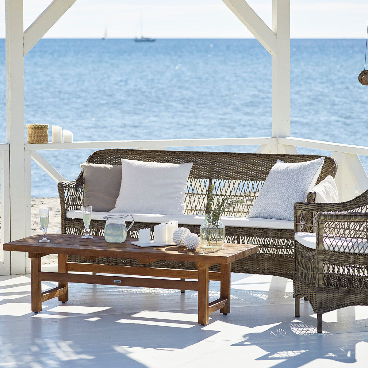 Julian Teak Lounge Table 140x55 cm