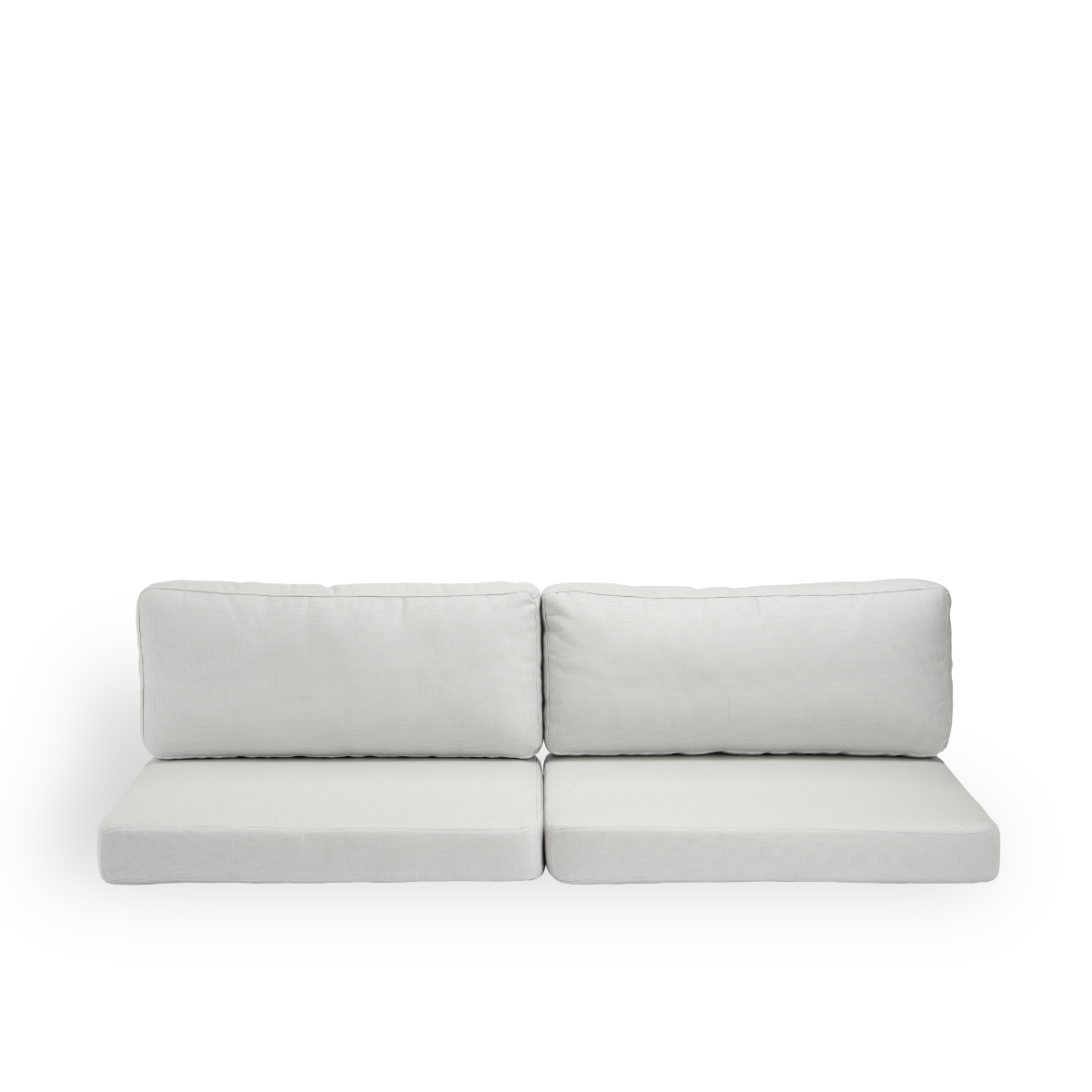 Image of Seat- and back cushion | Carrie Exterior Sofa presented with white fabric