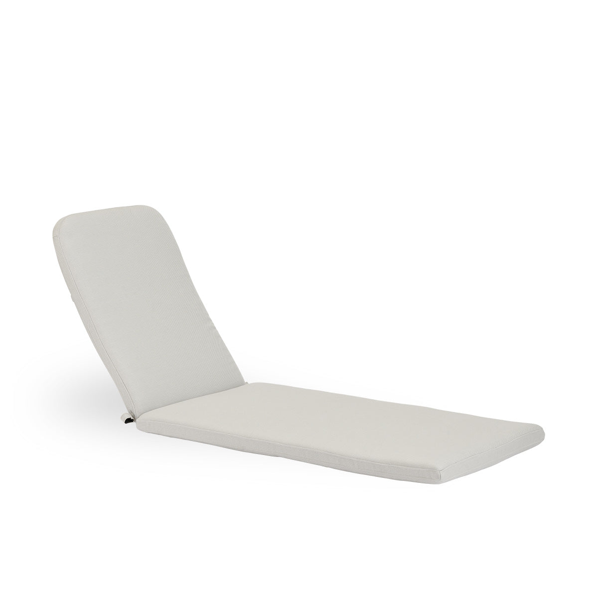 Image of Seat- and back cushion | Daisy Exterior Sunbed presented with white fabric