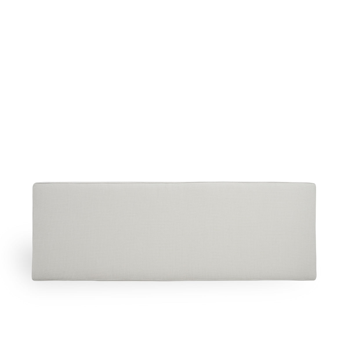 Image of Seat cushion | St Catherine Exterior Teak Bench presented with white fabric