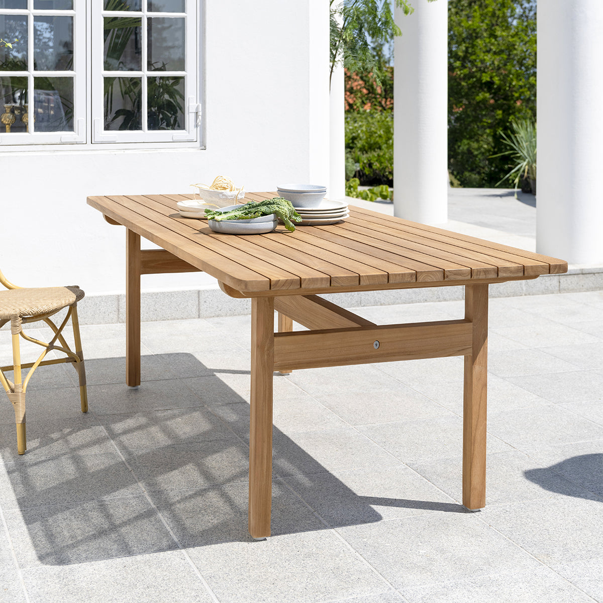 Tobias Exterior Teak Table