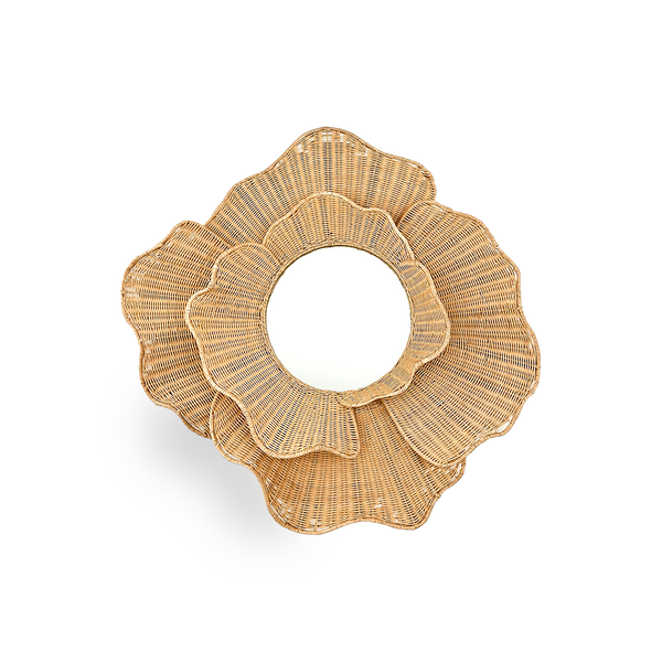 This is an image of Floral mirror (ATMA01U).