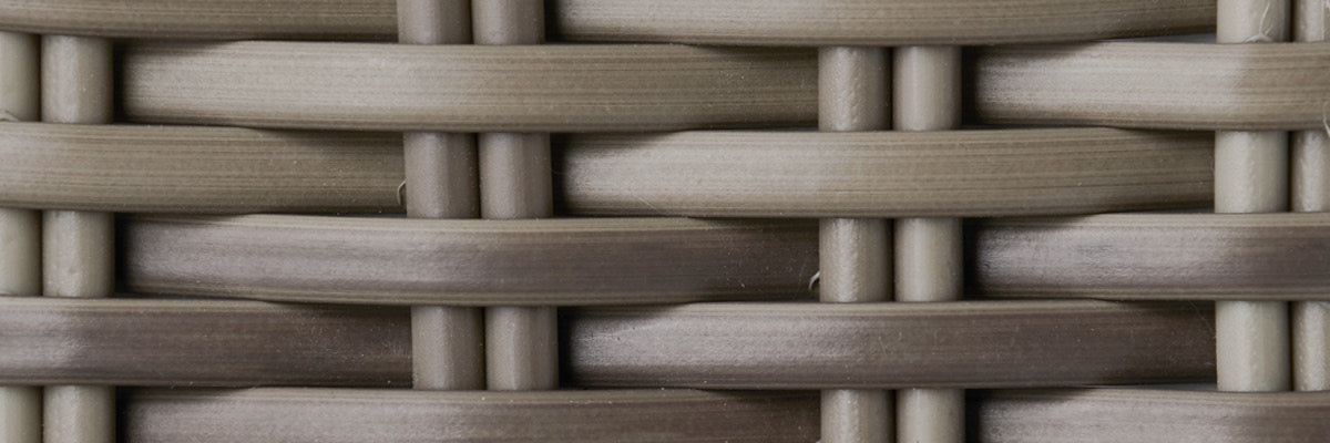 Antique Grey ArtFibre and Aluminum — standard stock color sample for Sika-Design furniture