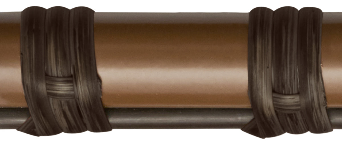 Brown aluminum frame with dark brown ArtFibre weave — custom color for Sika-Design Exterior furniture