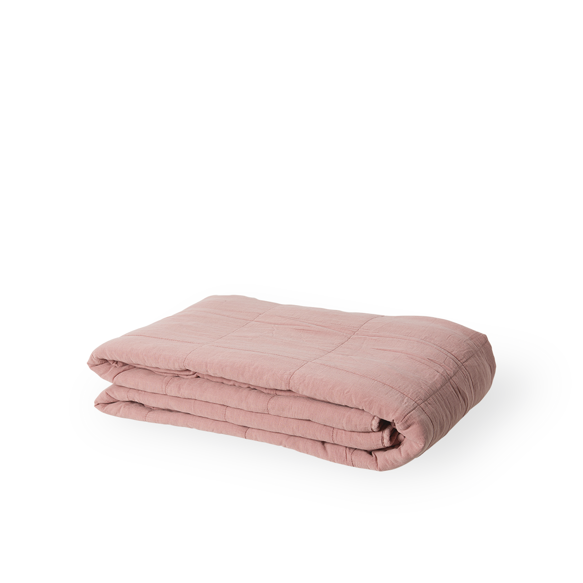 This is an image of CTE020MR bedcover in misty rose.