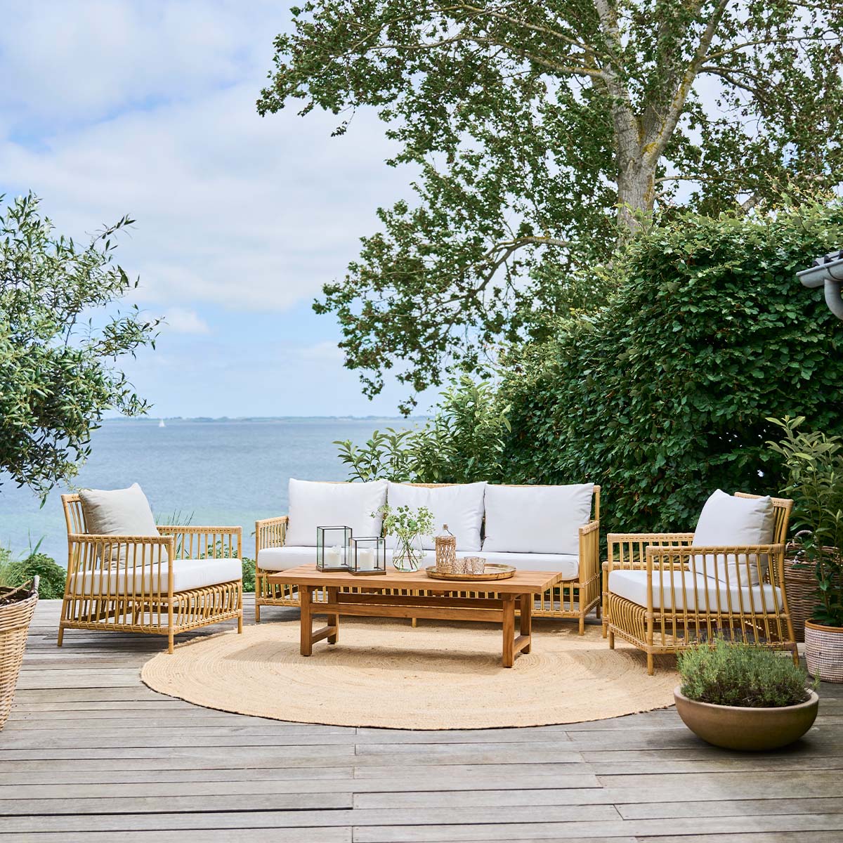 3 x Back cushions | Caroline Exterior Sofa