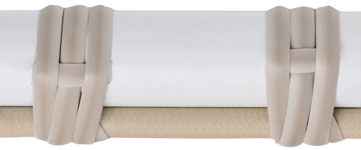 Dove White Aluminum and ArtFibre — custom color sample for Sika-Design furniture