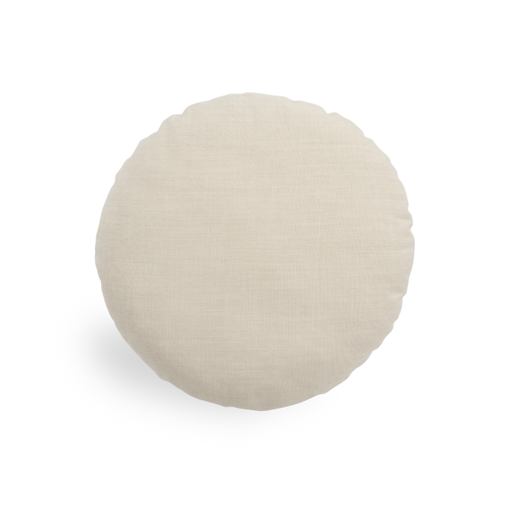 Image of Seat cushion | Luna Lounge Chair presented with beige fabric