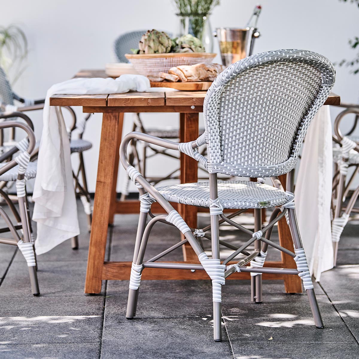 Isabell Exterior Dining Armchair