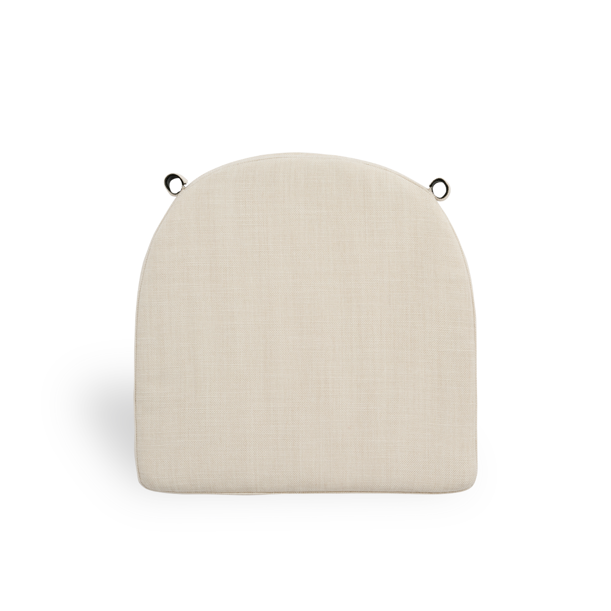 Image of Seat cushion | Tulip Lounge Chair presented with beige fabric