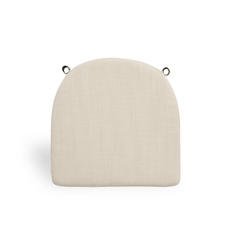 Image of Seat cushion | Tulip Lounge Chair presented with beige fabric