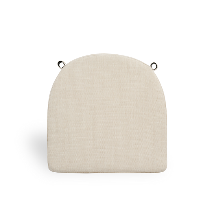 Image of Seat cushion | Tulip Lounge Chair presented with beige fabric