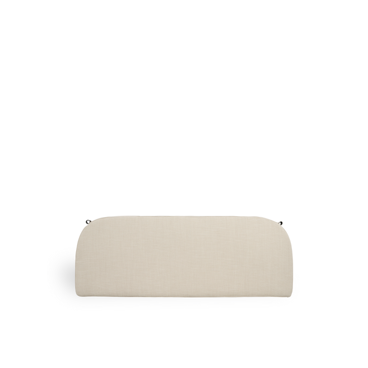 Image of Seat cushion | Tulip Sofa presented with beige fabric