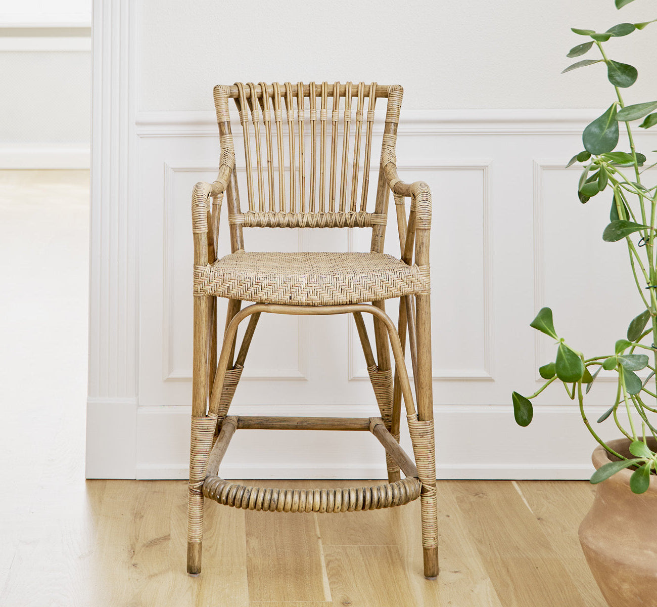 High counter stool with backrest | Blues Counter Stool
