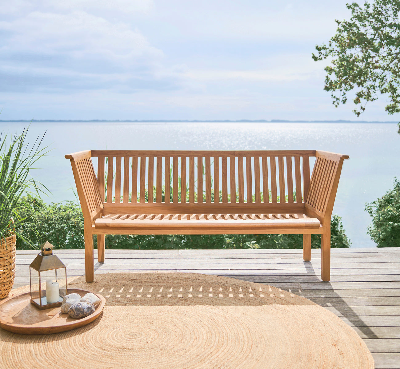 椅子 seakniw Outdoor Bench | Arne Jacobsen Teak Bench | St Catherine Teak Bench