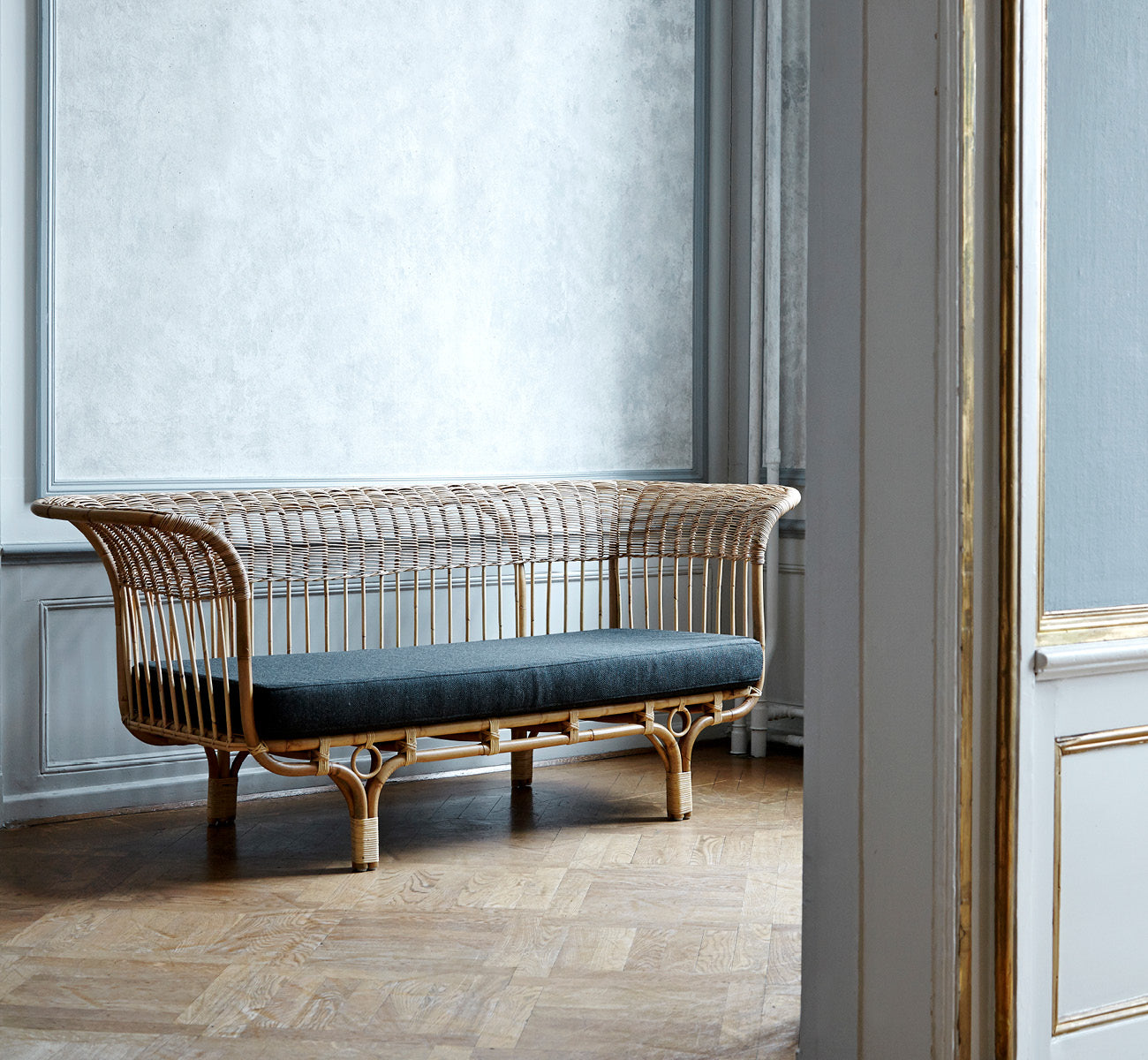 2-seater rattan sofa | Franco Albini | Belladonna Sofa