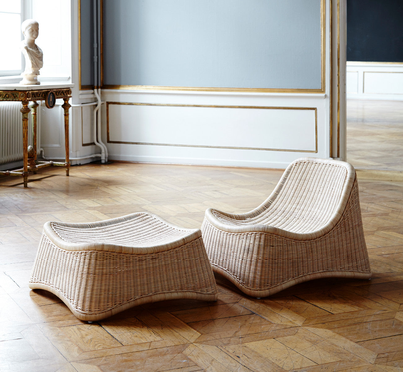 Rattan wicker chair | Nanna Ditzel | Chill Lounge Chair