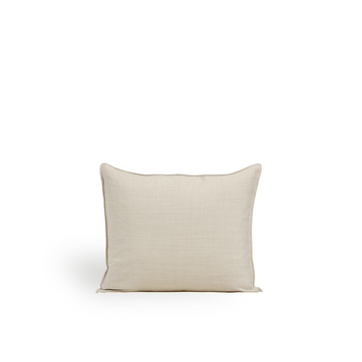Image of Back cushion | Madame Lounge Chair presented with beige fabric