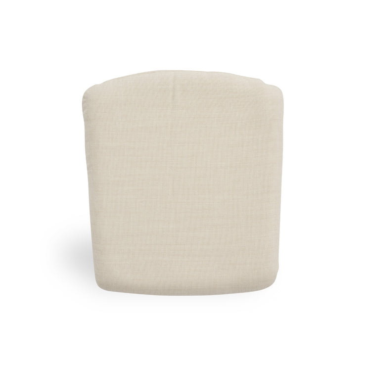 Image of Seat cushion | Madame Lounge Chair presented with beige fabric