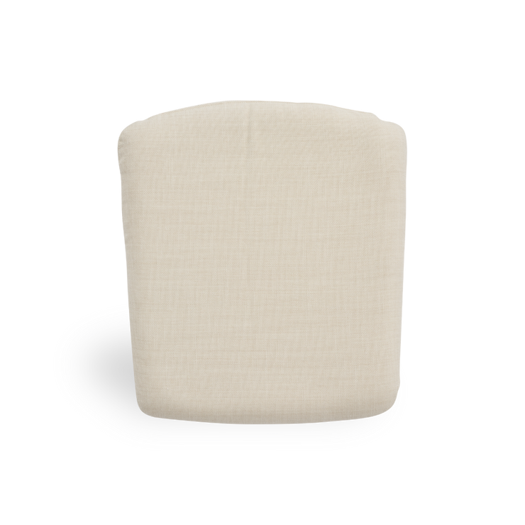 Image of Seat cushion | Madame Lounge Chair presented with beige fabric