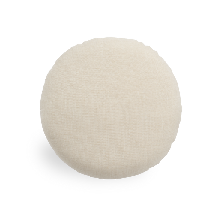 Image of Seat cushion | Hanging Egg Chair presented with beige fabric