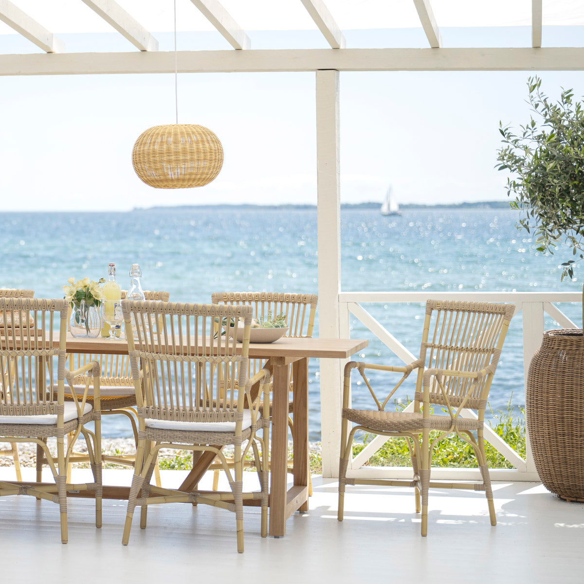 Piano Exterior Dining Armchair